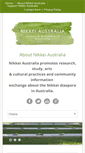 Mobile Screenshot of nikkeiaustralia.com